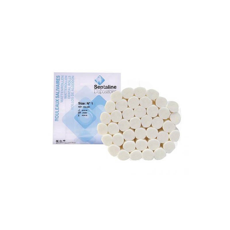 ROULEAUX COTON SEPTALINE N1 (boite de 300g)