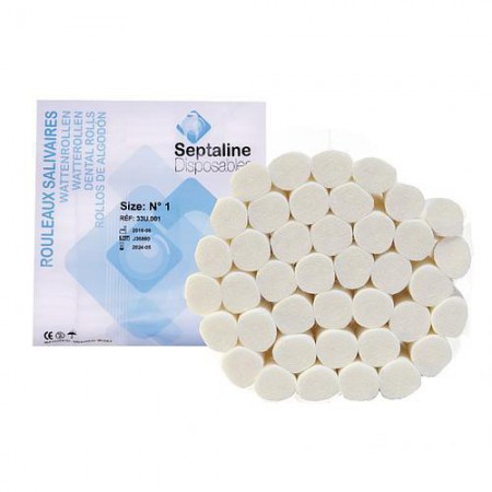 ROULEAUX COTON SEPTALINE N1 (boite de 300g)