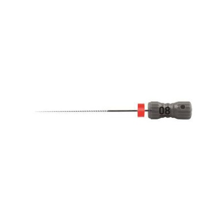 K-FILE ISO 008 25MM MicroMega GRISE- boite de 6 limes