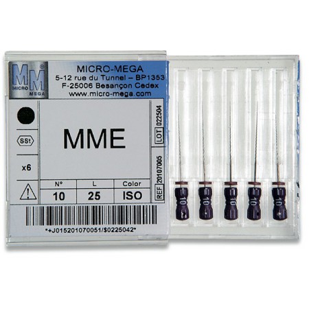 K-FILE ISO 10 25MM - MicroMega - Boite de 6 limes